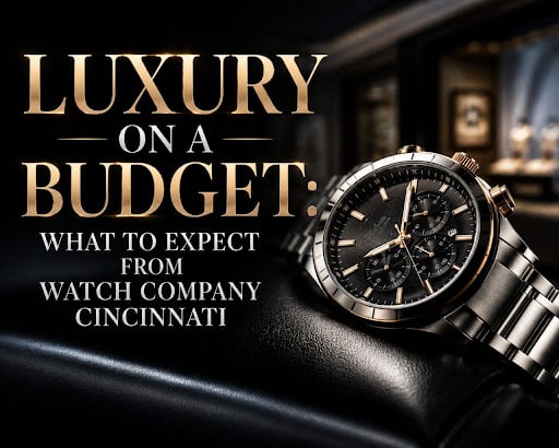 Luxury on a Budget: What to Expect From Watch Company Cincinnati