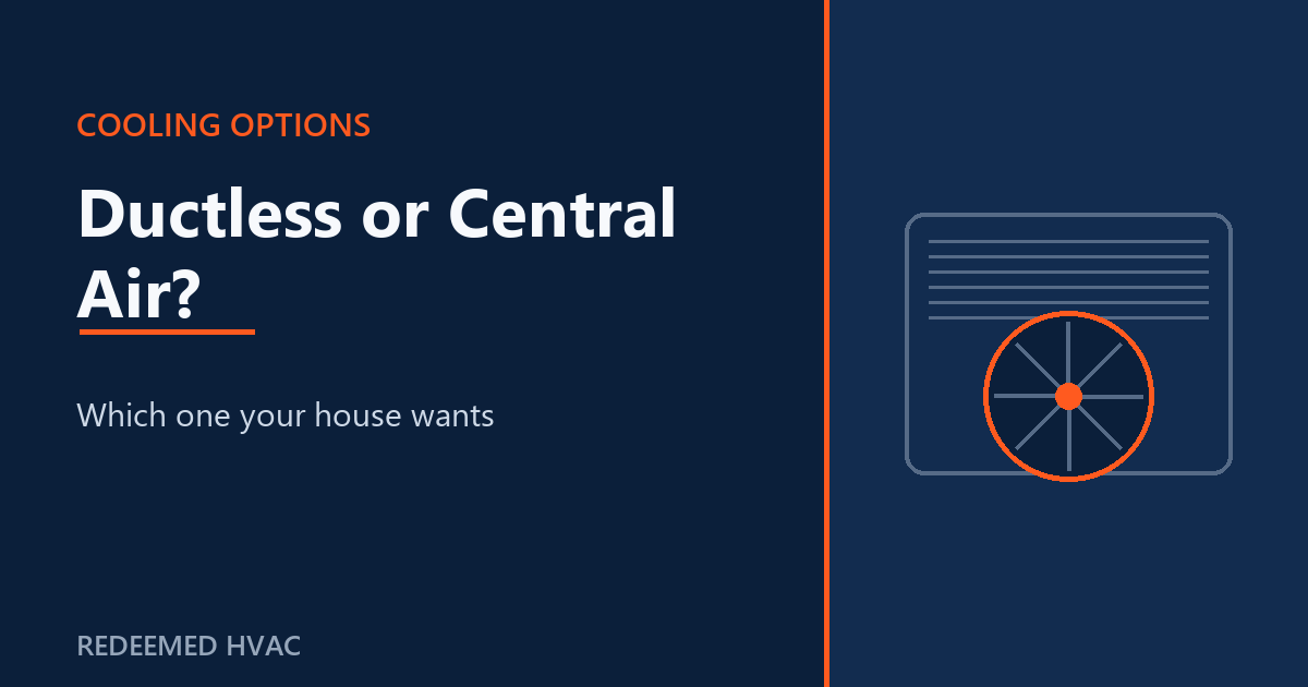 Ductless or Central Air: Which One Your House Wants